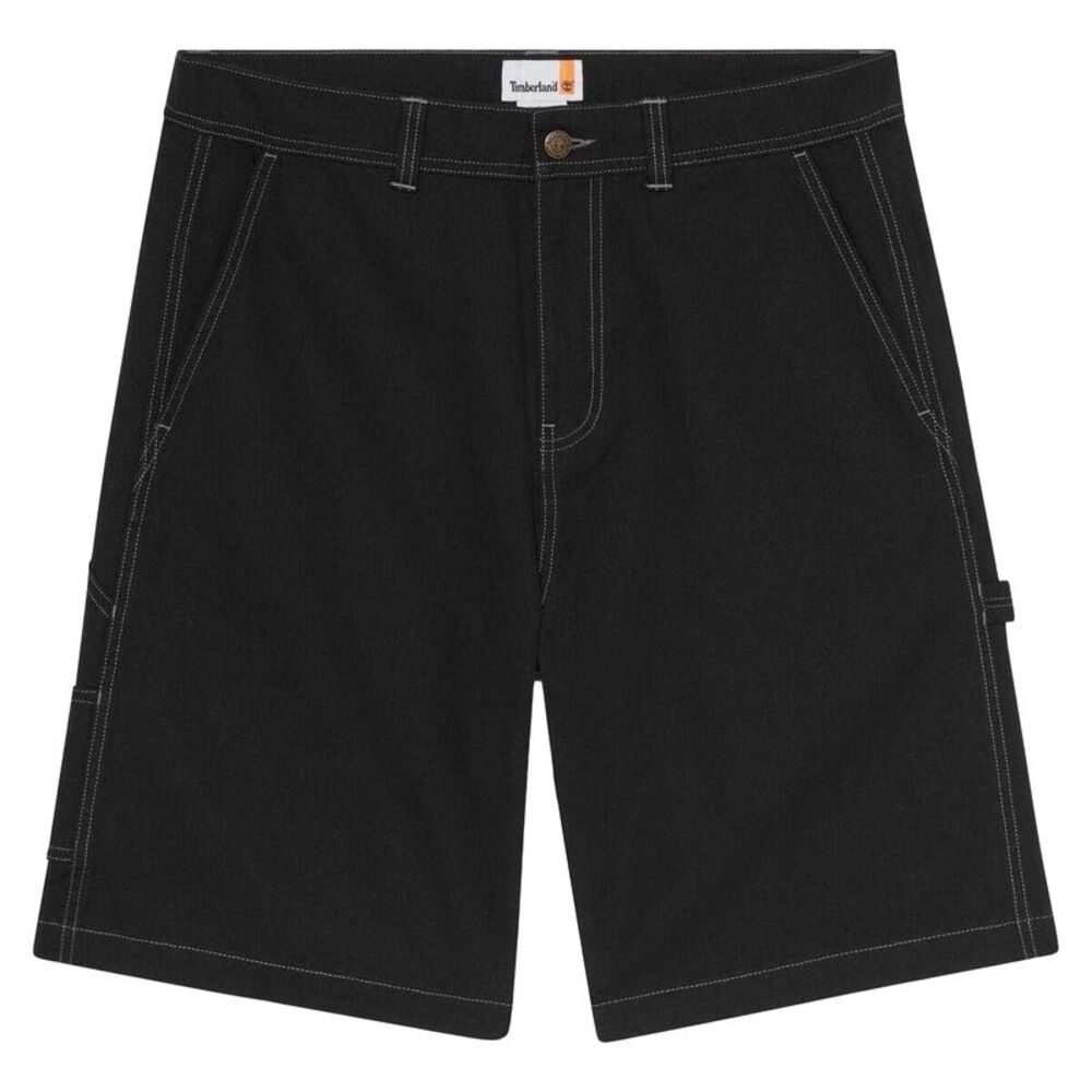 Timberland Mens Carpenter Denim Shorts / Black